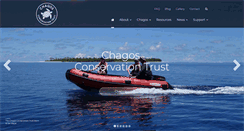 Desktop Screenshot of chagos-trust.org